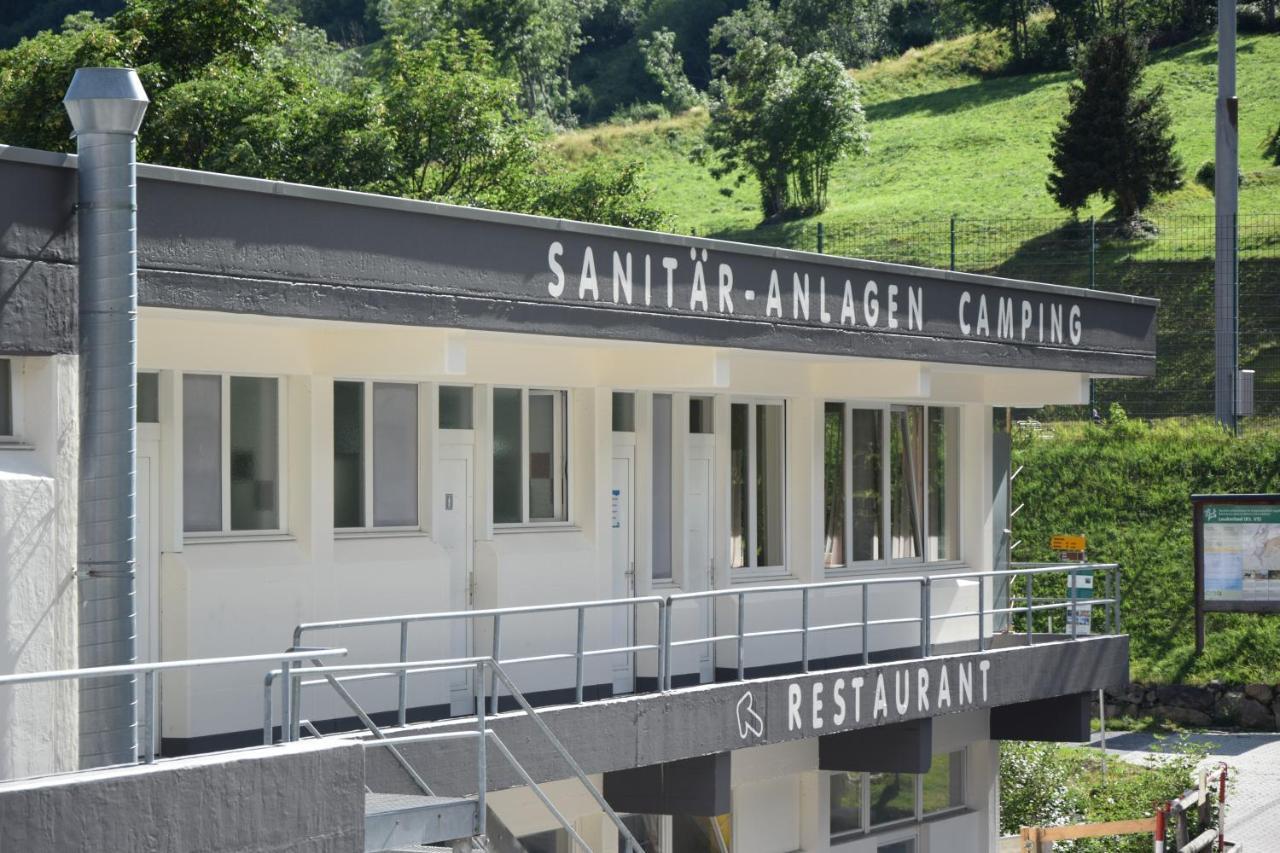 Campingplatz Mit Restaurant & Sportarena Leukerbad Exterior photo